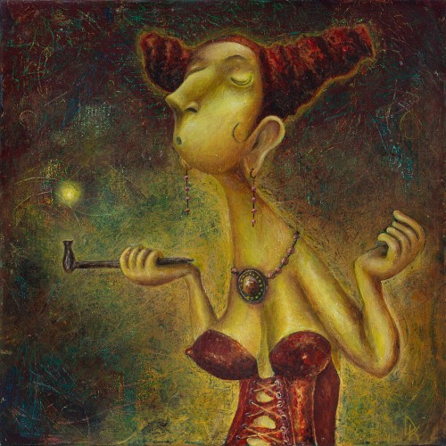 Dar sekundė ir įvyks stebuklas [R] 100x100 cm