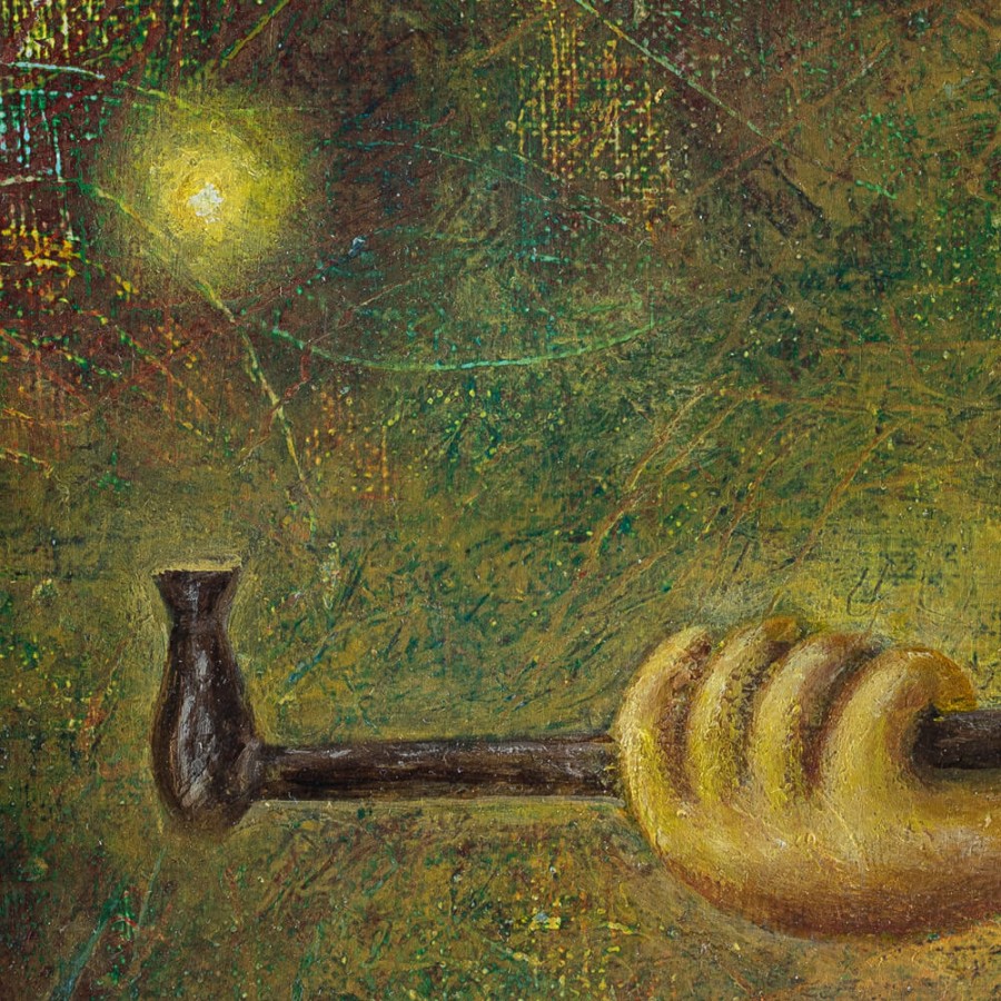 Dar sekundė ir įvyks stebuklas [R] 100x100 cm