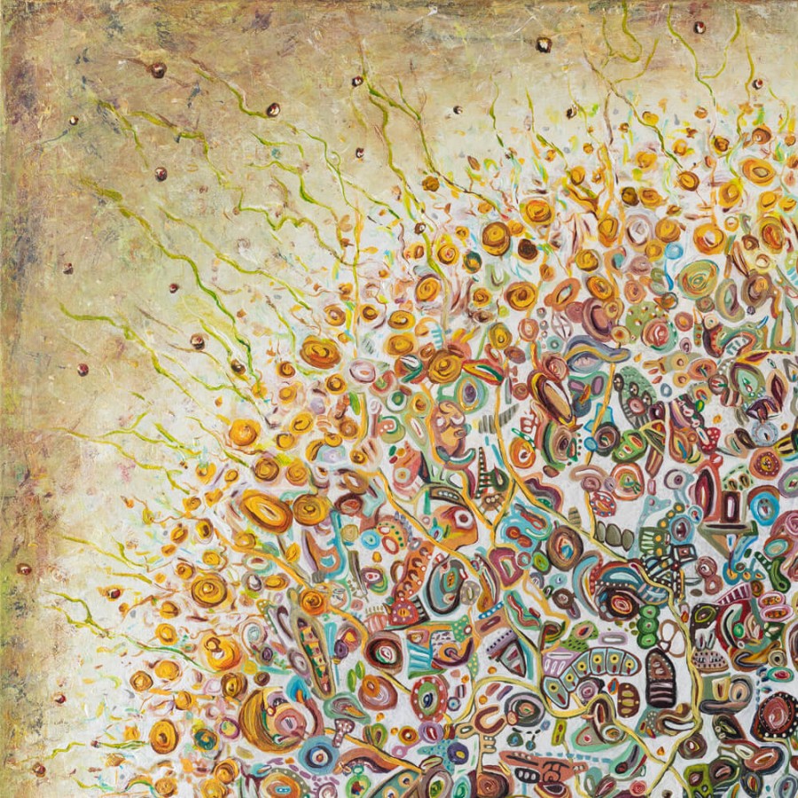 Gyvenimas yra gražus 2 [R] 100x100 cm