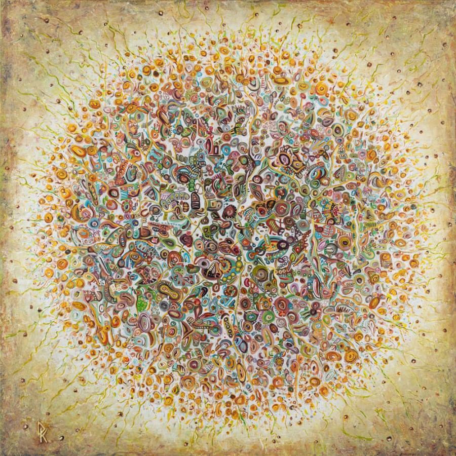 Gyvenimas yra gražus 2 [R] 100x100 cm