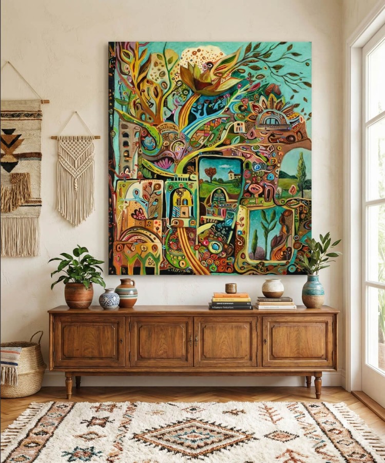 Gyvenimo medis [R] 60x50 cm