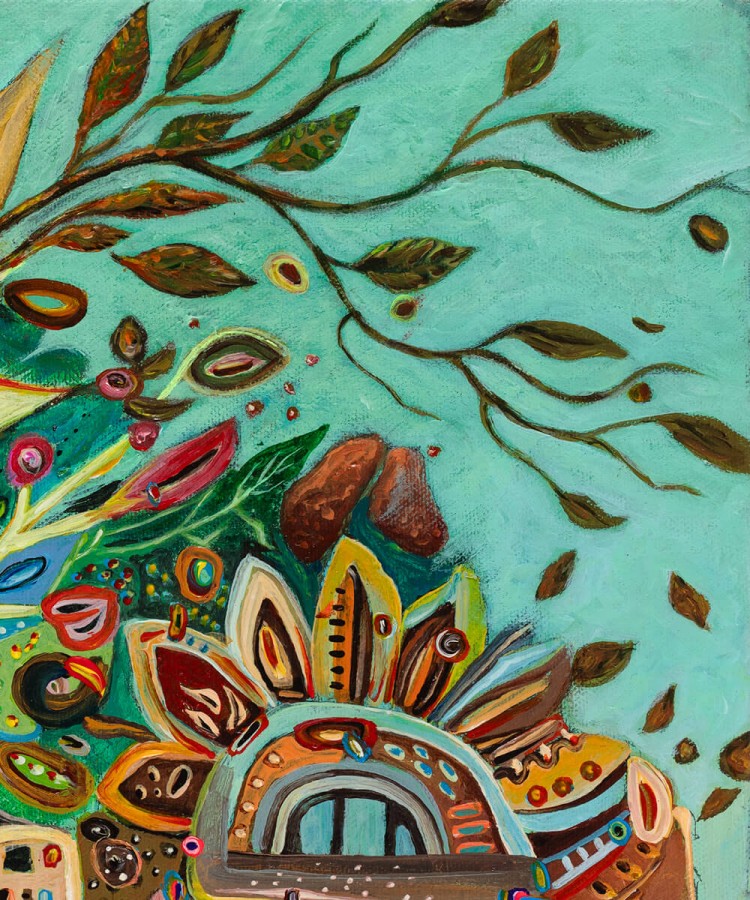 Gyvenimo medis [R] 95x80 cm