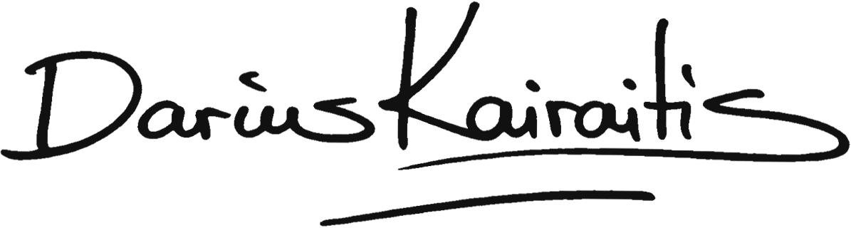 Darius Kairaitis signature